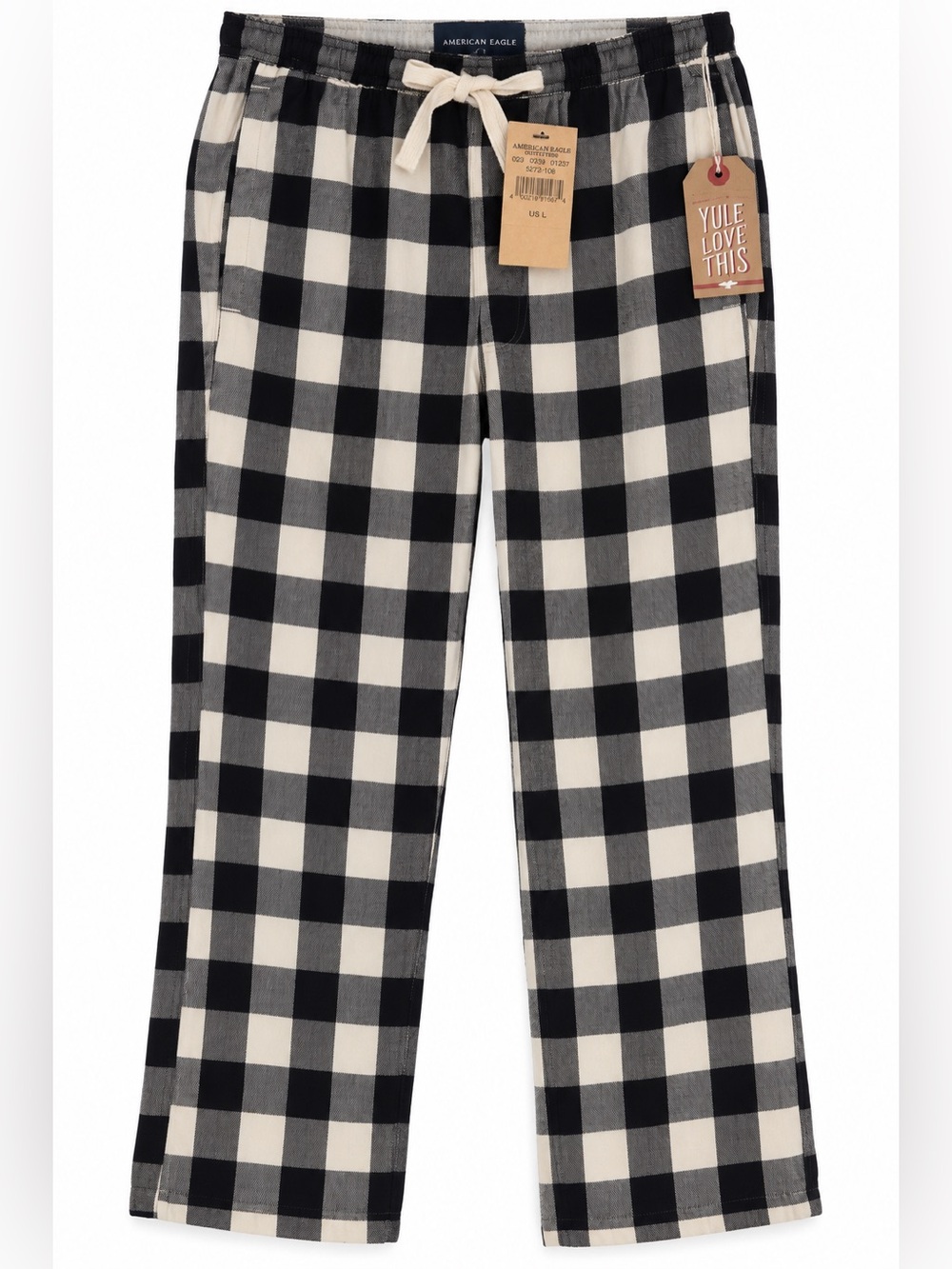 American Eagle Buffalo Plaid Flannel Pajama Pants NWT L